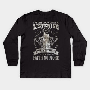 Faith No More Kids Long Sleeve T-Shirt